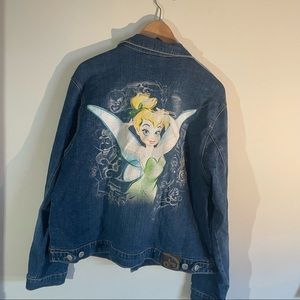 disney tinker bell denim jacket